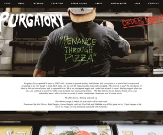 Eatpurgatorypizza.com(PURGATORY PIZZA) Screenshot