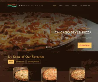 Eatrosatis.com(Searching pizza in Rosati's loop) Screenshot