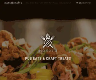 Eatsandcrafts.com(Eats & Crafts) Screenshot