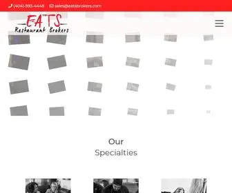 Eatsbrokers.com(Restaurant Business Brokers) Screenshot