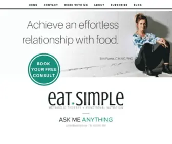 Eatsimple.ca(Fat Loss) Screenshot