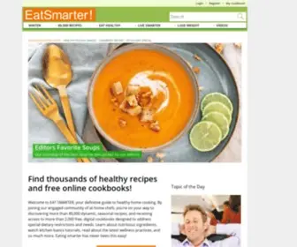 Eatsmarter.com(000 Healthy Recipes and Articles on Living Healthy) Screenshot
