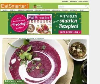 Eatsmarter.de(Gesunde Rezepte für jeden Tag) Screenshot