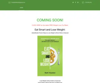 Eatsmartloseweightbook.com(Eat Smart and Lose Weight Book) Screenshot