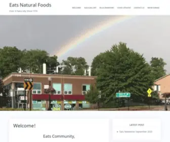 Eatsnaturalfoods.com(Eats Natural Foods) Screenshot