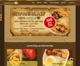 Eatsome.in(Indian food on the go) Screenshot