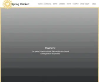 Eatspringchicken.com(Chicken) Screenshot