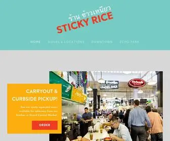 Eatstickyrice.com(Sticky Rice) Screenshot