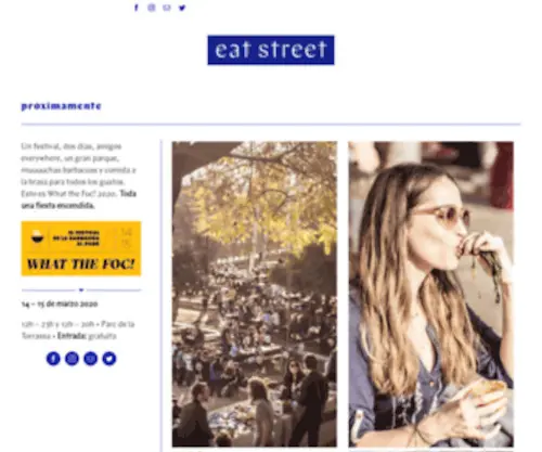 Eatstreet.barcelona(A street food playground) Screenshot