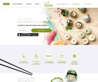 Eatsushi.fr(BOUTIQUE OFFICIELLE · Eat Sushi®) Screenshot
