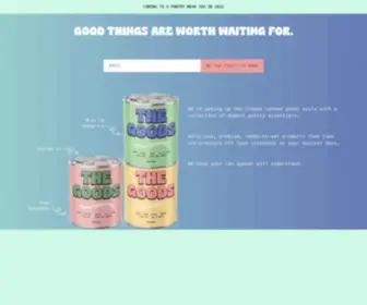 Eatthegoods.com(The Goods) Screenshot