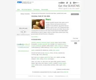 Eattheseasons.co.uk(Eat the Seasons) Screenshot