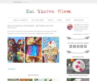 Eatthriveglow.com(Eat Thrive Glow) Screenshot