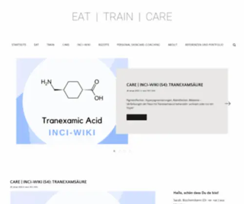 Eattraincare.de(Eattraincare) Screenshot