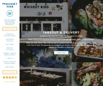 Eatwhiskeybird.com(Whiskey Bird) Screenshot