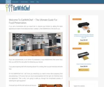 Eatwithchef.net(Guide For Food Preservation) Screenshot