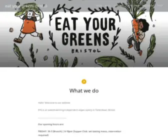 Eatyourgreensbristol.com(Eat your greens bristol) Screenshot