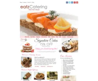 Eatzcatering.com(Catering Singapore) Screenshot