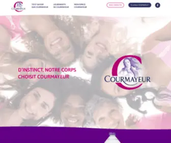 Eau-Courmayeur.com(Courmayeur Notre corps choisit Courmayeur) Screenshot