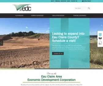 Eauclaire-WI.com(Economic and business development for businesses and entrepreneurs) Screenshot