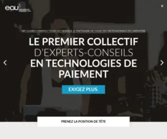 Eaucube.com(Agence branding) Screenshot