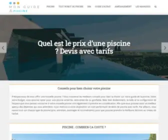 Eaulibre.fr(Portail dédié à l'univers de la piscine) Screenshot