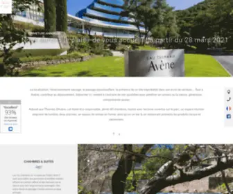 Eauthermaleavene-Lhotel.com(Eau) Screenshot