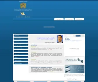 Eauxetforets.gov.ma(Haut) Screenshot