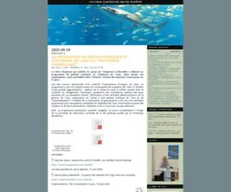 Eauxglacees.com(Les) Screenshot