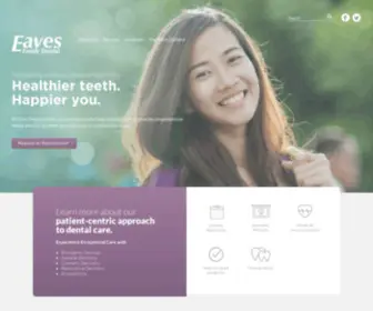 Eavesdental.com(Eaves Dental) Screenshot