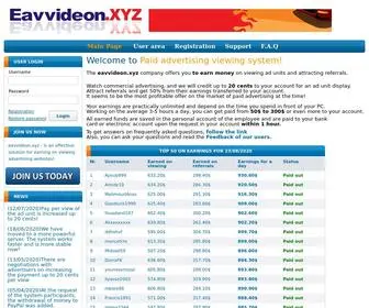 Eavvideon.xyz(Viewing payed advertising sites) Screenshot