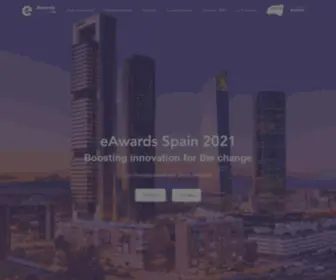 Eawardsspain.es(Los Premios everis ahora se llaman eAwards) Screenshot