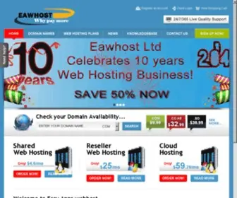 Eawhost.com(Portal Home) Screenshot