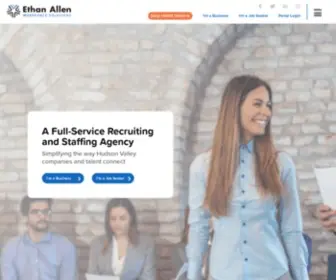 Eaworkforce.com(Ethan Allen Workforce Solutions) Screenshot