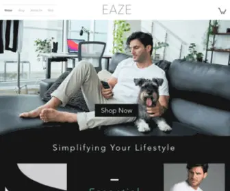 Eazeclo.com(Eaze Clothing) Screenshot