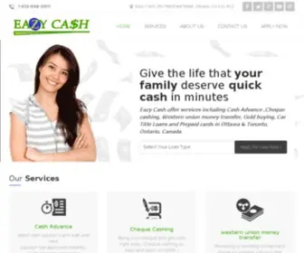 Eazycash.ca(Cash Advance) Screenshot