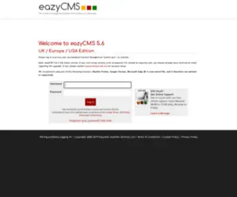 Eazycms.com(EazyCMS 5.6) Screenshot