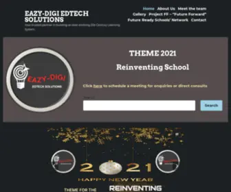 Eazydigi.net(Your trusted partner in building an ever evolving 21st Century Learning System) Screenshot