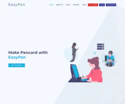 Eazypan.in(Pancard solution) Screenshot