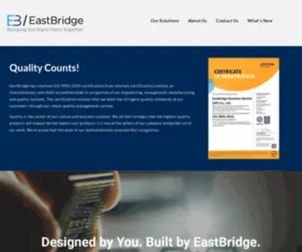 EB-Intl.com(EastBridge Engineering) Screenshot