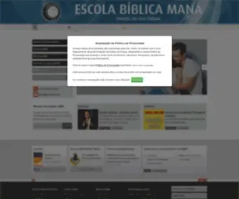 EB-Mana.com(Escola Bíblica Maná) Screenshot