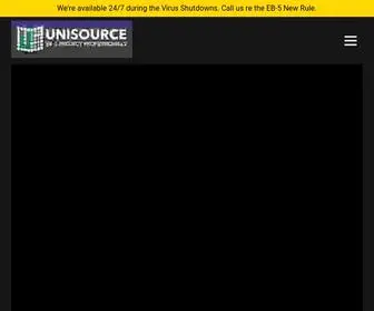 EB5-Unisource.com(UNISOURCE GROUP INC) Screenshot