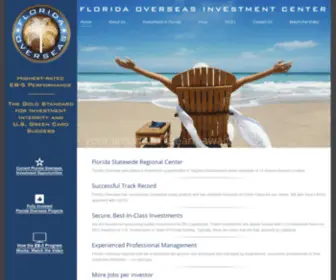 EB5Florida.com(Florida Overseas Investment Center) Screenshot