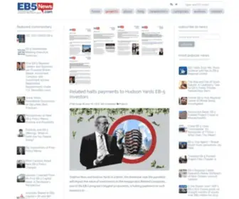 EB5News.com(Source for News on the EB) Screenshot