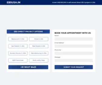EB5USA.in(EB5 Direct Projects in USA) Screenshot