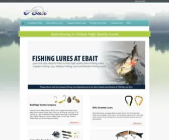 Ebait.com(Bass fishing lures) Screenshot