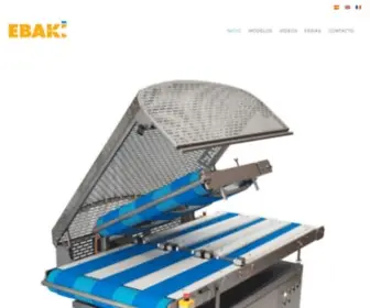 Ebakislicer.com(Fileteadora industrial para carne de corte preciso) Screenshot