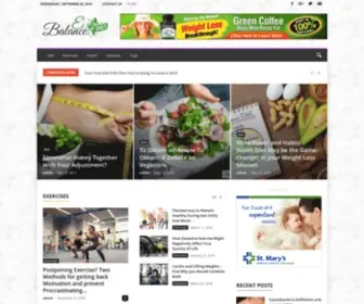 Ebalancediet.com(Health & Diet Information) Screenshot