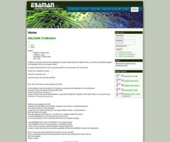 Ebaman.com(Ebaman) Screenshot