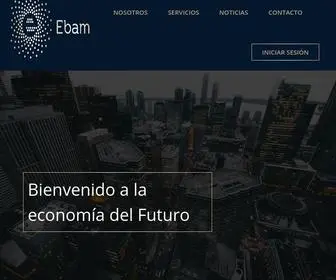 Ebamsas.com(Servicios en gestión de activos digitales) Screenshot